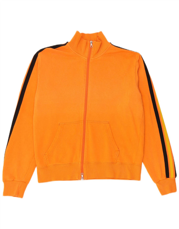 Giacca da tuta grafica da donna Lee UK 14 Blocco colore arancione medio
