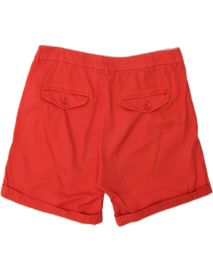 BENETTON Womens Chino Shorts Medium W30  Red Vintage Benetton and Second-Hand Benetton from Messina Hembry 