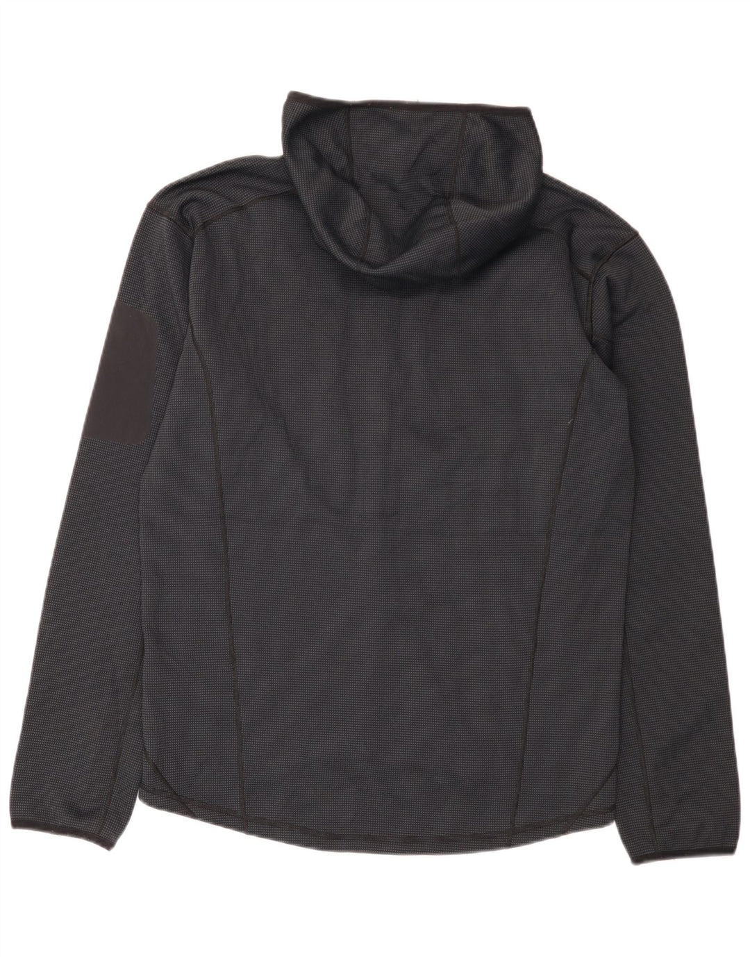 Giacca da uomo con cappuccio Berghaus, giacca media, nera, in poliestere