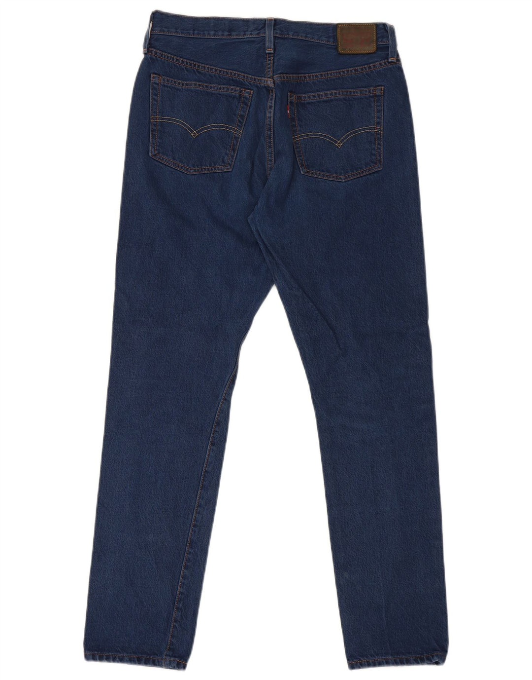 Levi's Uomo 501 S Slim Jeans dritti W29 L30 Cotone Blu