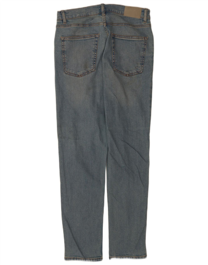 Jeans slim da uomo Zara EU 40 medio W31 L31 cotone blu