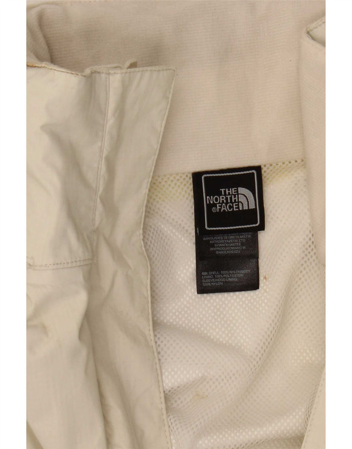 Giacca antipioggia con cappuccio da donna The North Face UK 14 nylon bianco medio