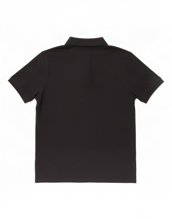 Polo da uomo Fila Large in cotone nero