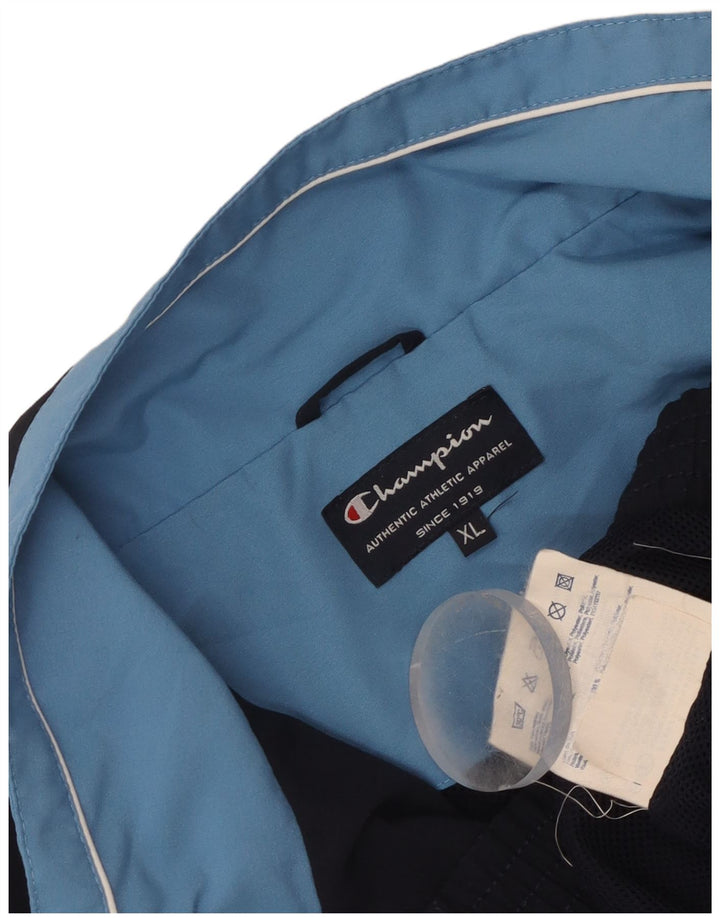 Giacca da tuta da uomo Champion XL in poliestere blu navy