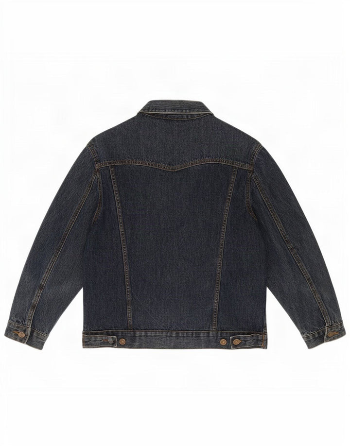 Giacca in denim Divided da donna di H&M UK 14 Cotone floreale blu medio