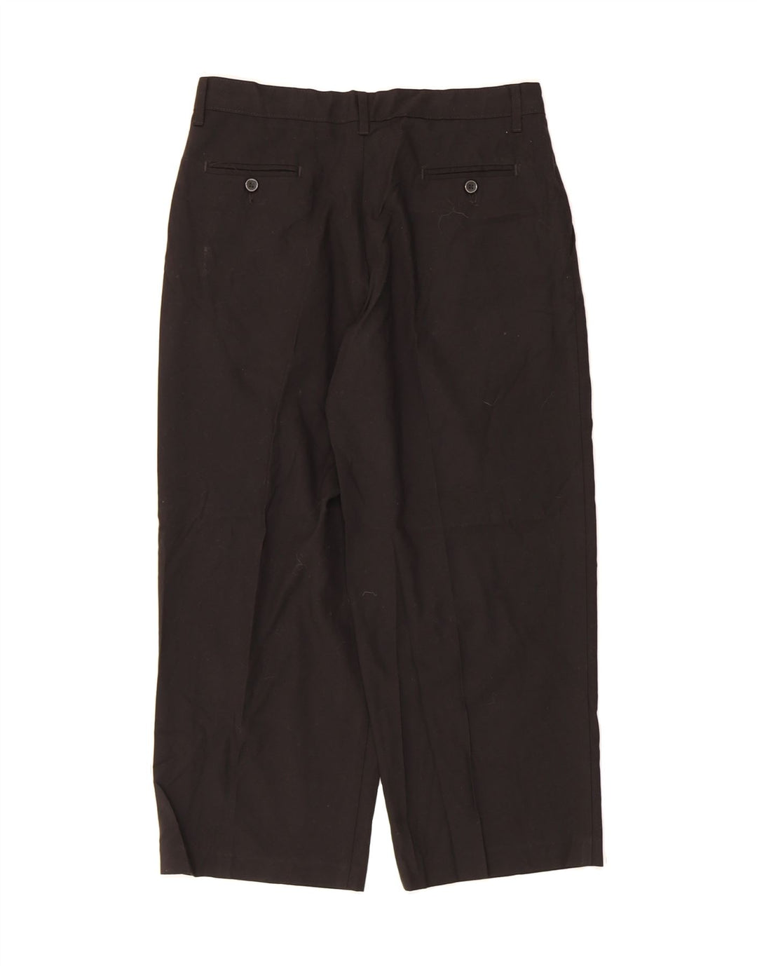 DOCKERS Womens Pegged Chino Trousers US 16 2XL W32 L25 Black Polyester Vintage Dockers and Second-Hand Dockers from Messina Hembry 