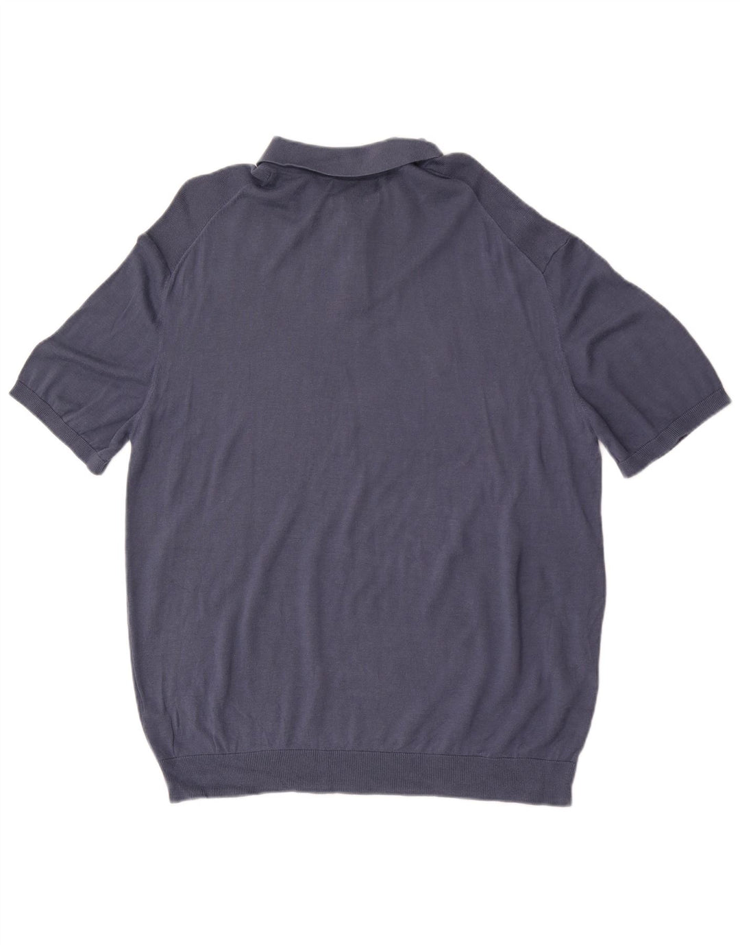 Maglione maglione collo alto da uomo Marks & Spencer 2XL blu a rombi/diamante
