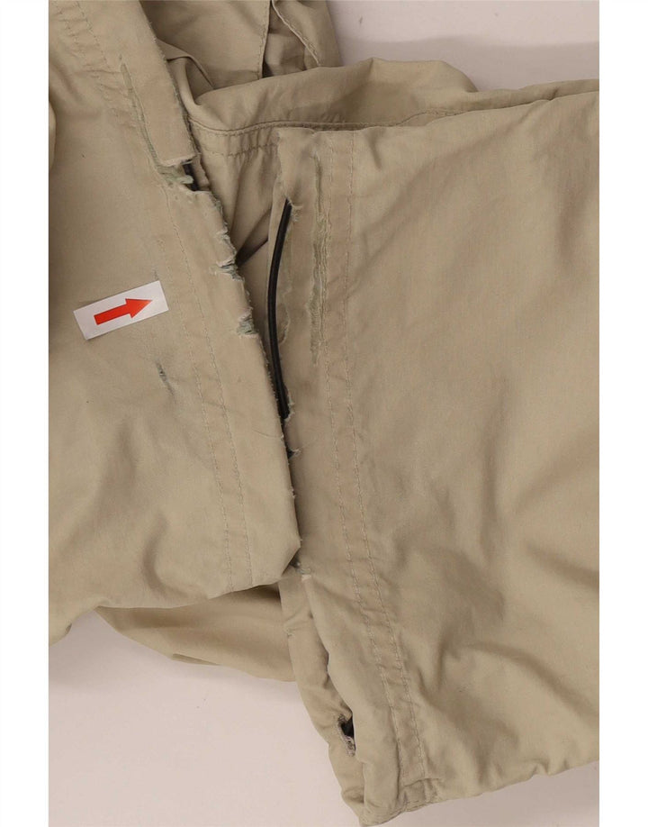 Pantaloni cargo dritti da uomo Marks & Spencer W36 L31 cotone beige