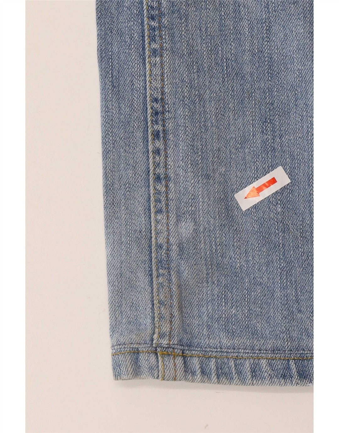 Jeans bootcut da donna vintage W32 L28 in cotone blu