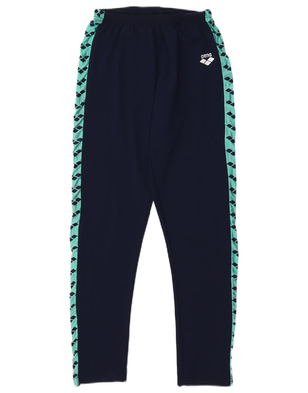 Leggings grafici da donna Arena IT 46 Large Blu navy Colourblock in poliammide