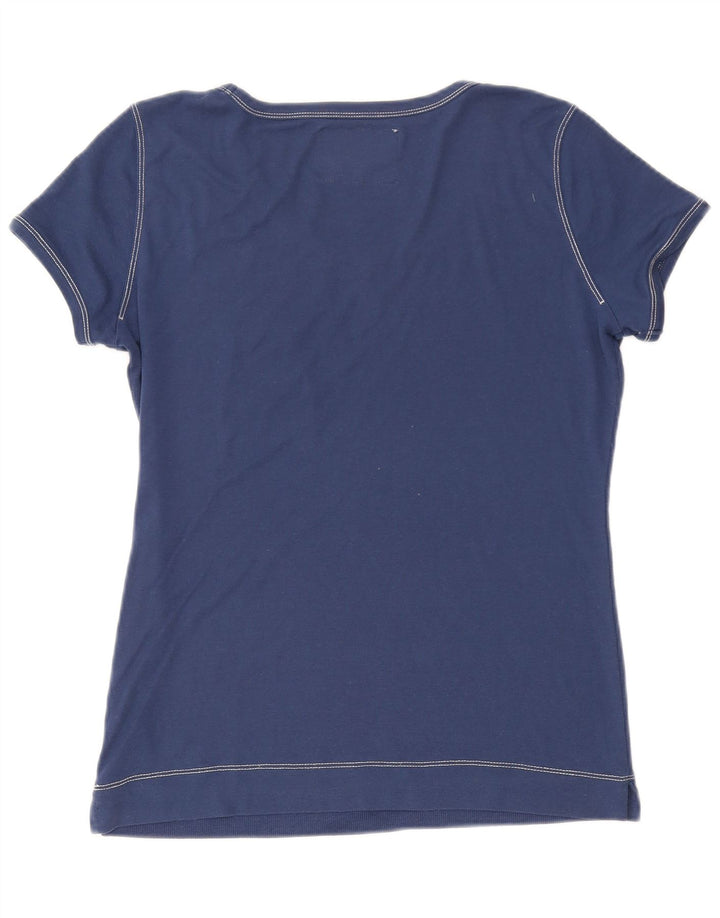 T-shirt da donna Champion Top UK 14 Large Blu Navy
