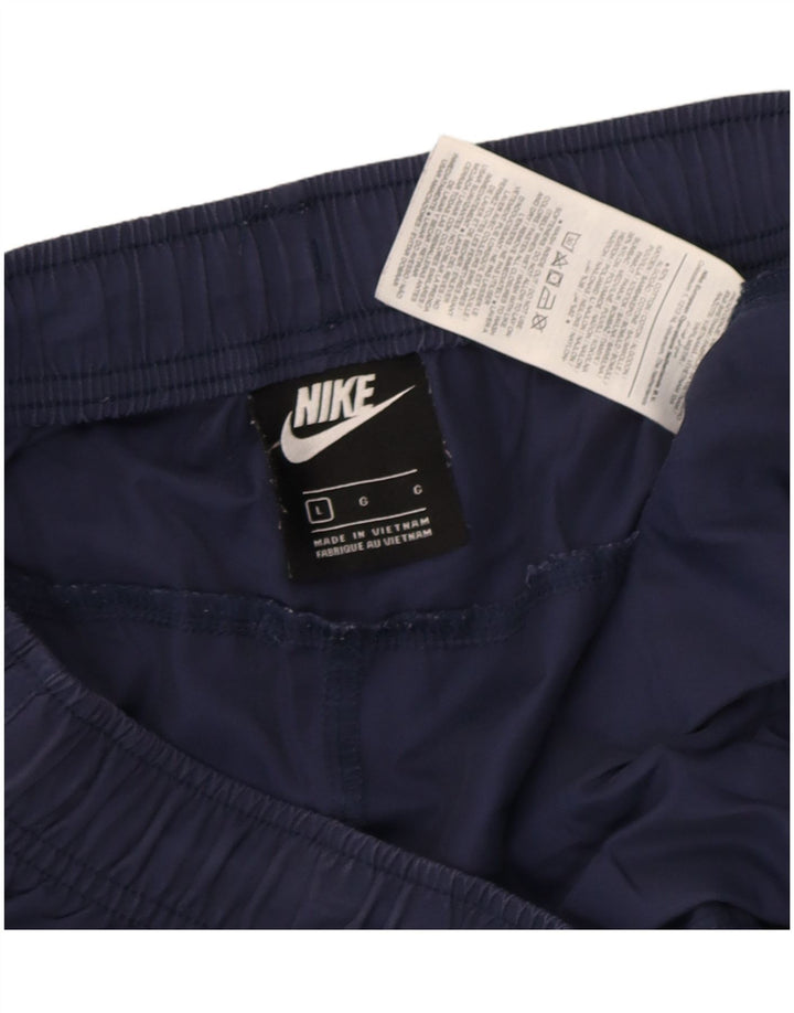 Pantaloni da tuta Nike da uomo Cargo, pantaloni da jogging, grandi, in cotone blu navy