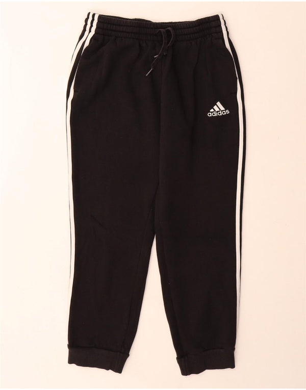 Pantaloni da tuta da donna Adidas Joggers UK 14 Medium Black Cotton