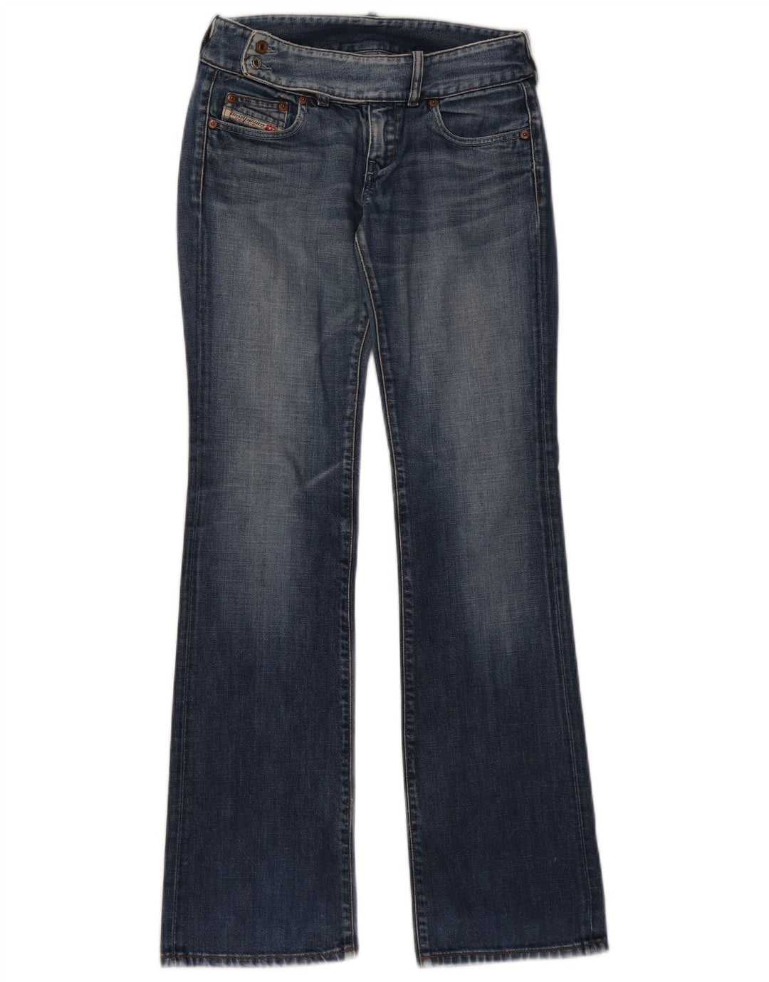 Jeans Bootcut da donna Diesel W27 L33 cotone blu