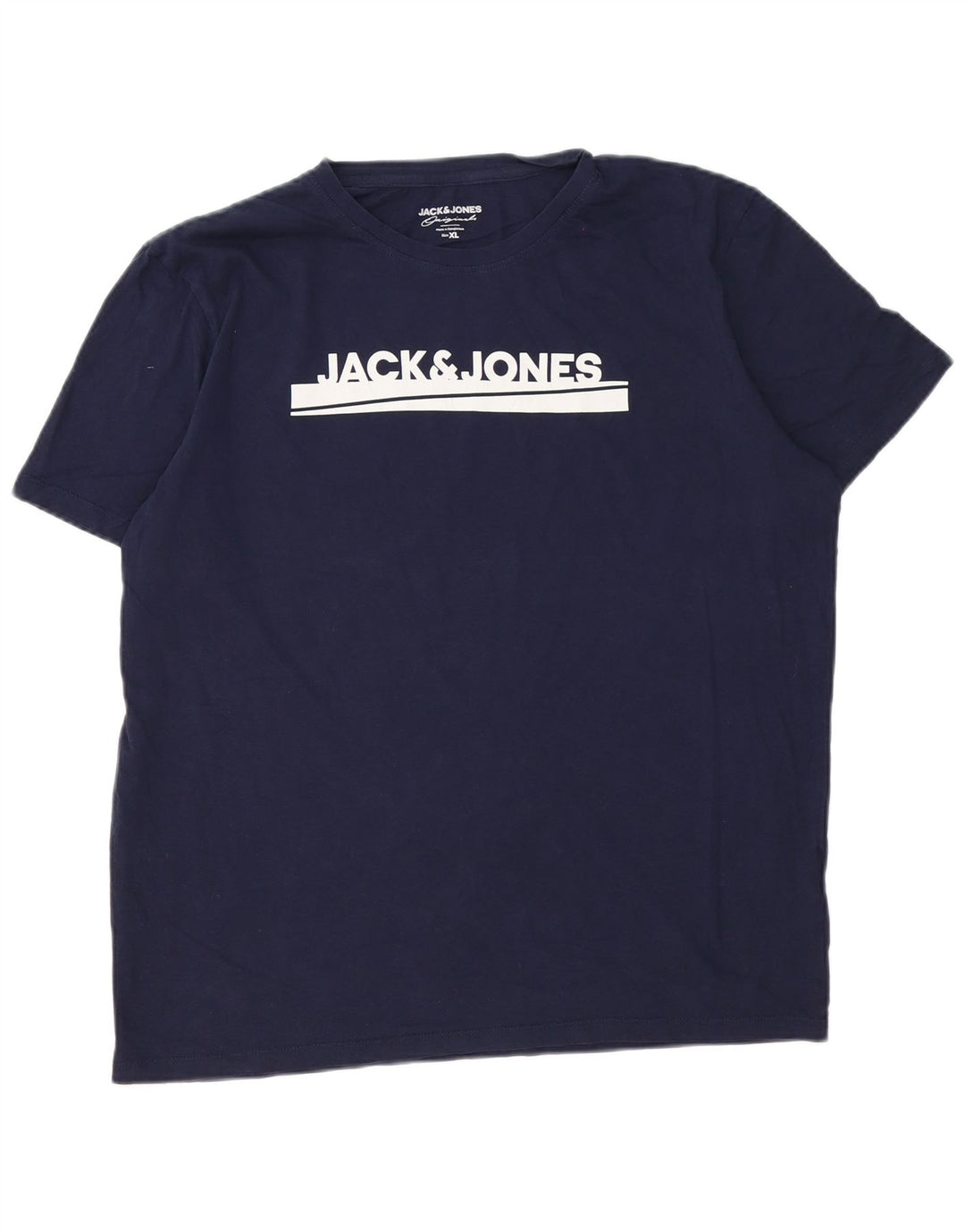T-shirt grafica da uomo Jack & Jones Top XL Blu navy
