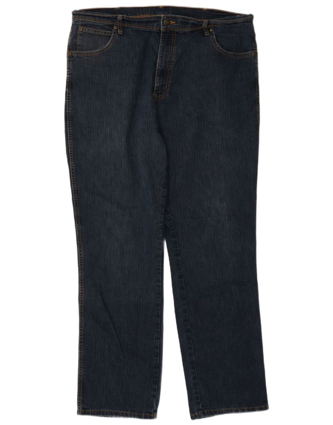 Jeans dritti da uomo vestibilità regolare WRANGLER W40 L34 cotone blu
