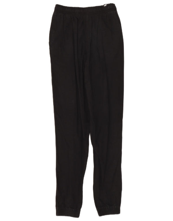Pantaloni casual da jogging da donna PUMA XS W26 L30 cotone nero