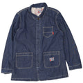 Giacca di jeans vintage da uomo UK 44 2XL Blu