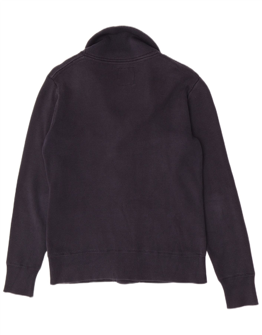 Maglione cardigan da uomo Sun68 piccolo in cotone blu navy