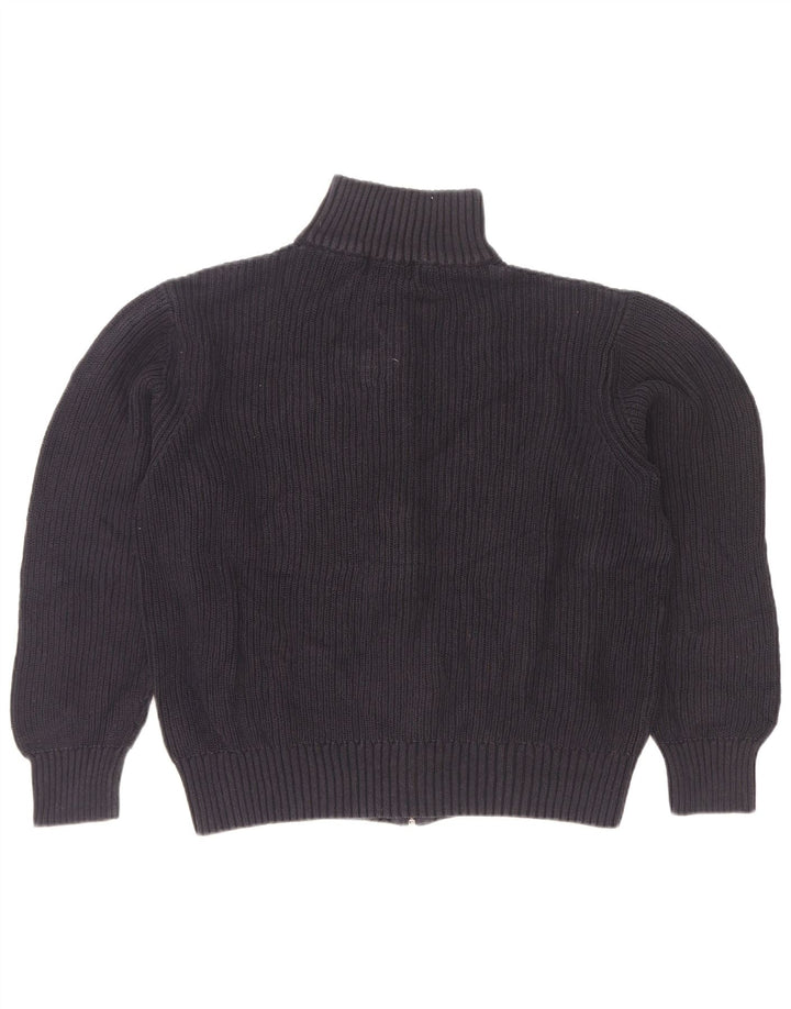 Maglione cardigan da uomo Marks & Spencer cotone medio blu navy