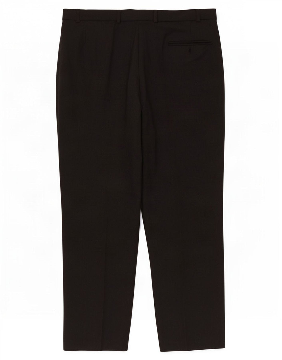 Pantaloni da abito dritti da uomo Marks & Spencer W40 L31 lana grigia