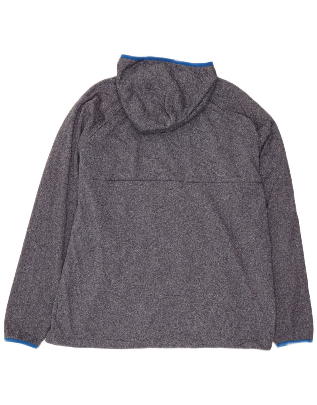 Maglione con cappuccio e zip da uomo COLUMBIA XL poliestere screziato blu navy