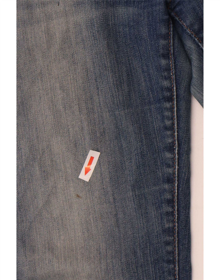 Jeans svasati da donna Zara EU 38 piccoli W28 L30 blu