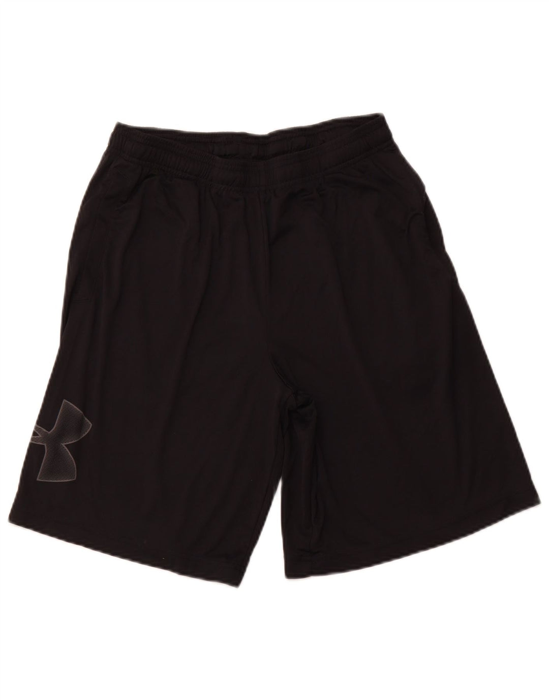 Pantaloncini sportivi grafici da uomo UNDER ARMOUR grandi neri