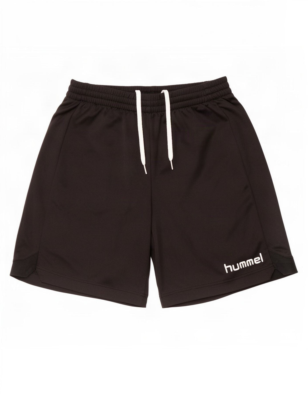 Pantaloncini sportivi grafici da uomo Hummel medio poliestere nero