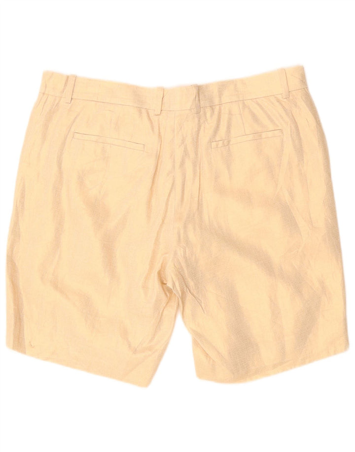 Pantaloncini chino da donna J. CREW US 8 medi W34 Lino beige
