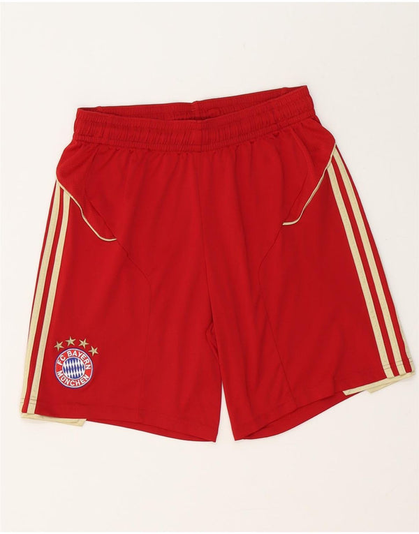 Pantaloncini sportivi Adidas da uomo FC Bayern Munchen Sport medi in poliestere rosso