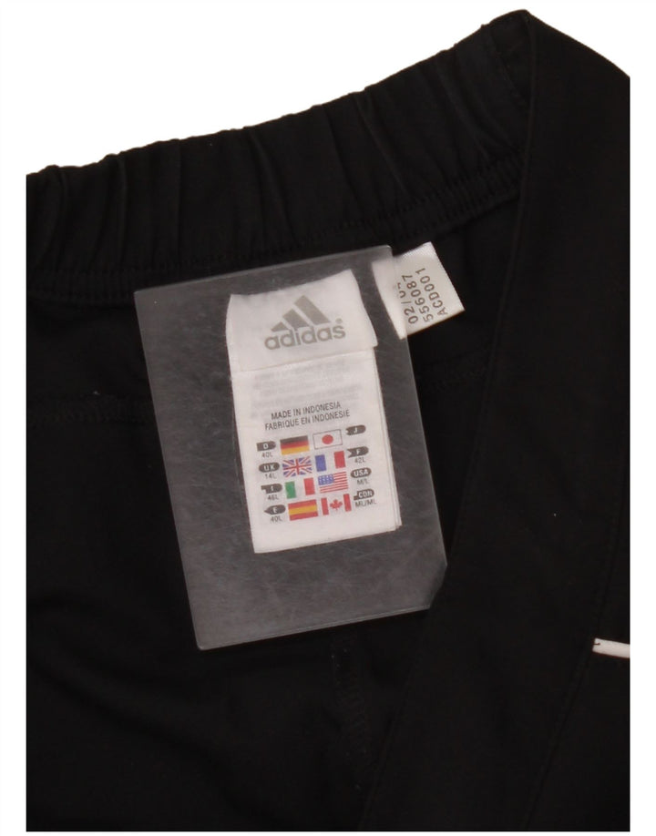 Pantaloni da tuta da donna ADIDAS UK 14 poliestere nero medio
