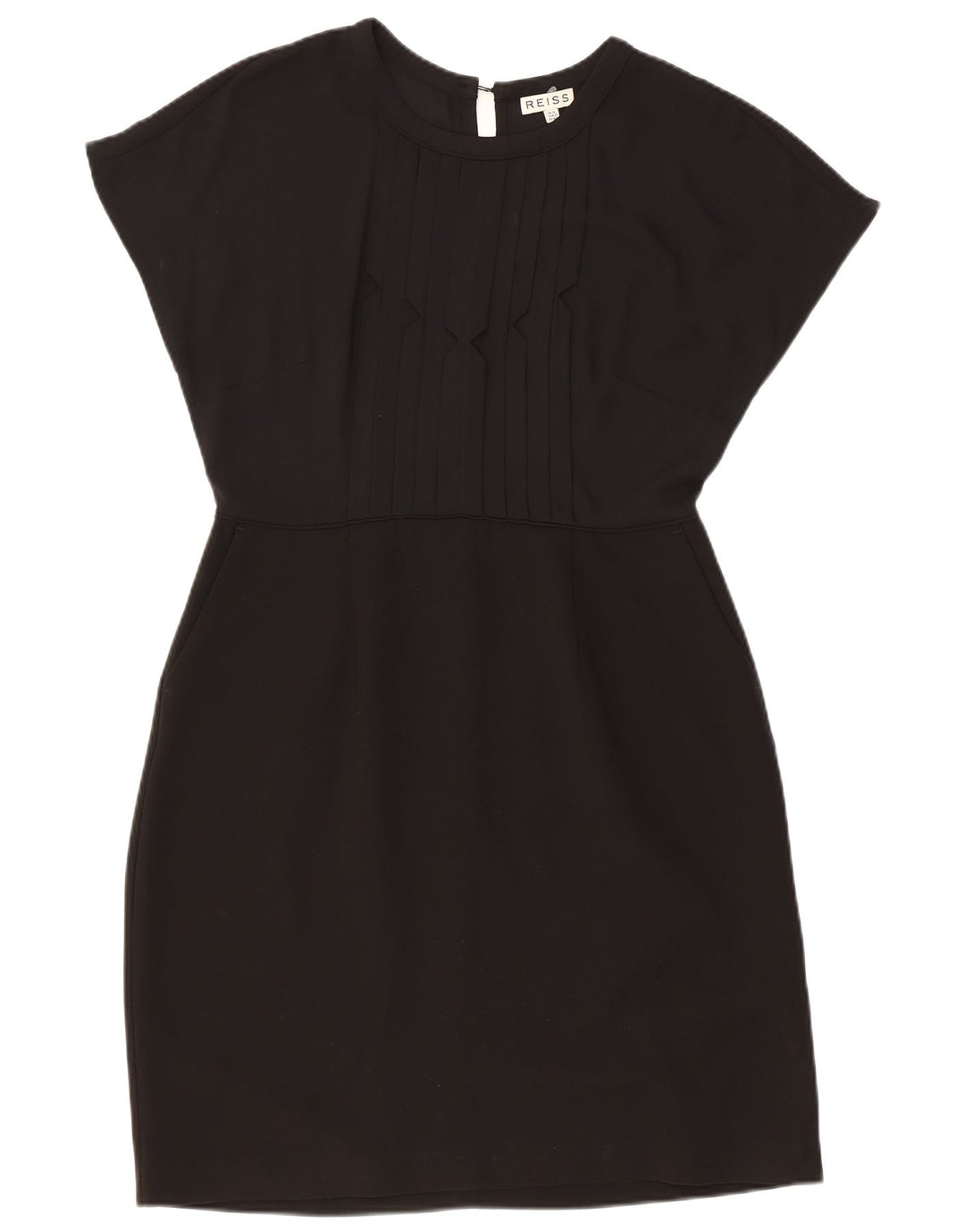 Abito a trapezio da donna Reiss UK 14 grande poliestere nero
