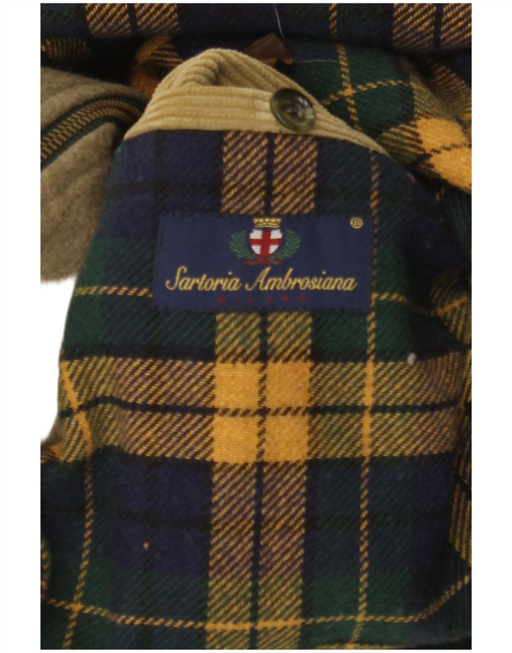 Soprabito vintage da uomo UK 40 grande color kaki