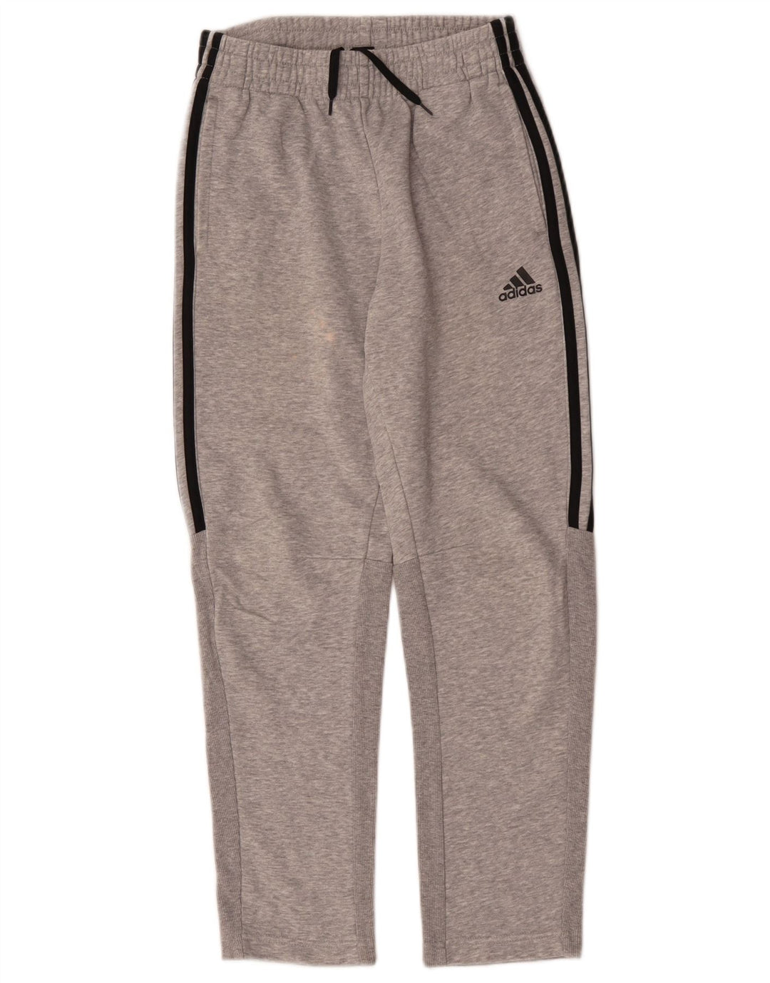 Pantaloni della tuta da ragazzo Adidas 11-12 anni in cotone grigio