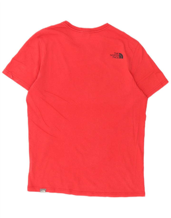 T-shirt grafica da uomo The North Face Top rosso medio
