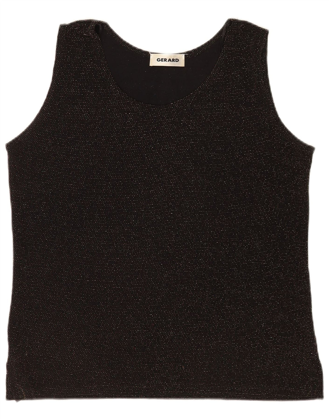 Camicetta senza maniche da donna Gerard UK 14 medio nero screziato
