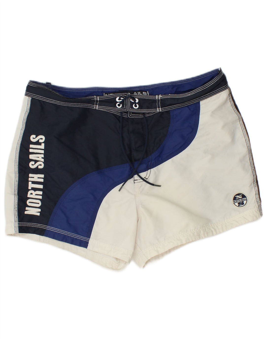 Pantaloncini da bagno grafici da uomo North Sails color block medio multicolore