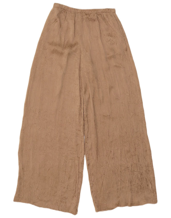 Pantaloni culotte da donna Zara XS W24 L31 Poliestere beige