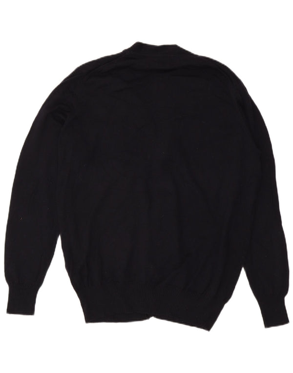 Maglione cardigan da uomo Zara XL blu navy