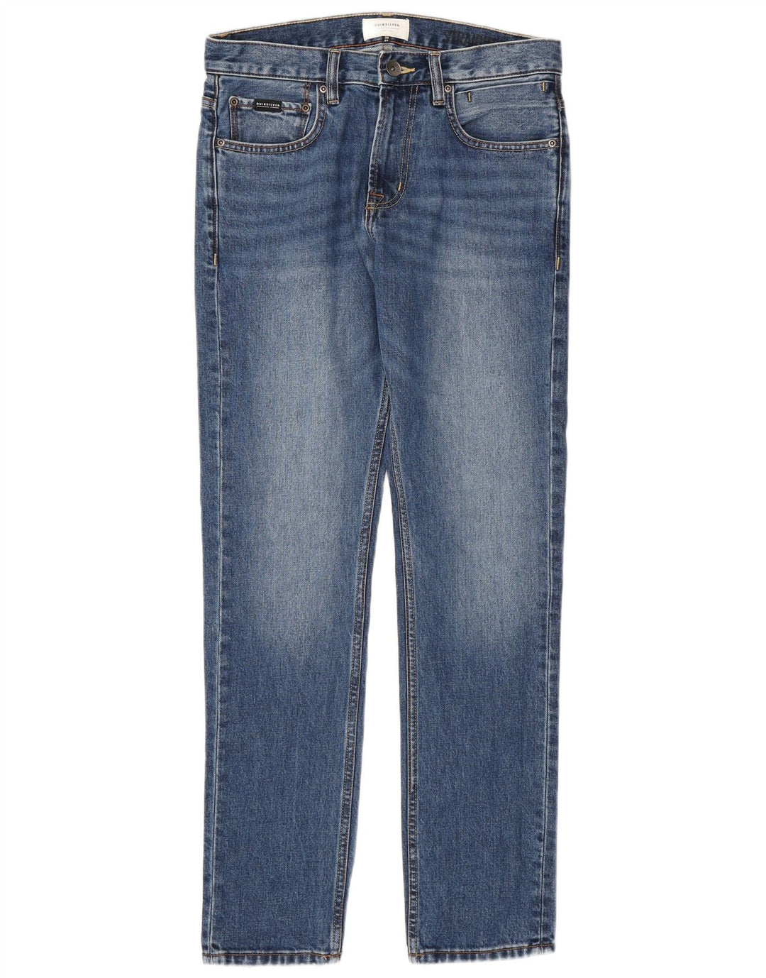 Jeans slim da uomo Quiksilver W30 L32 cotone blu