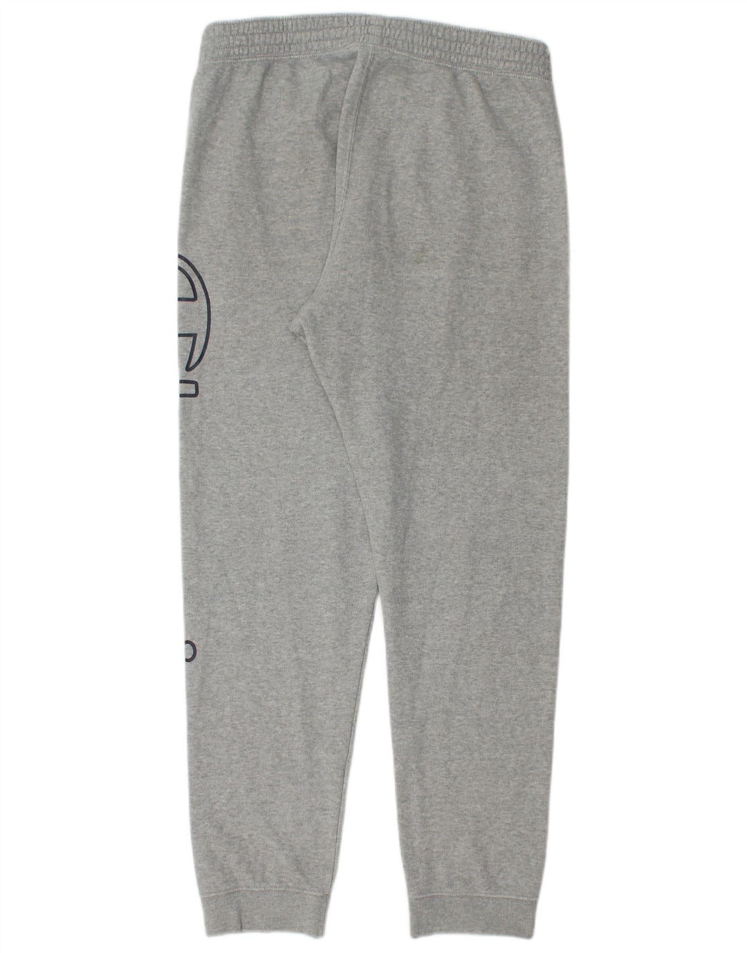 Pantaloni da tuta con grafica Champion da uomo, pantaloni da jogging, piccoli, grigi screziati