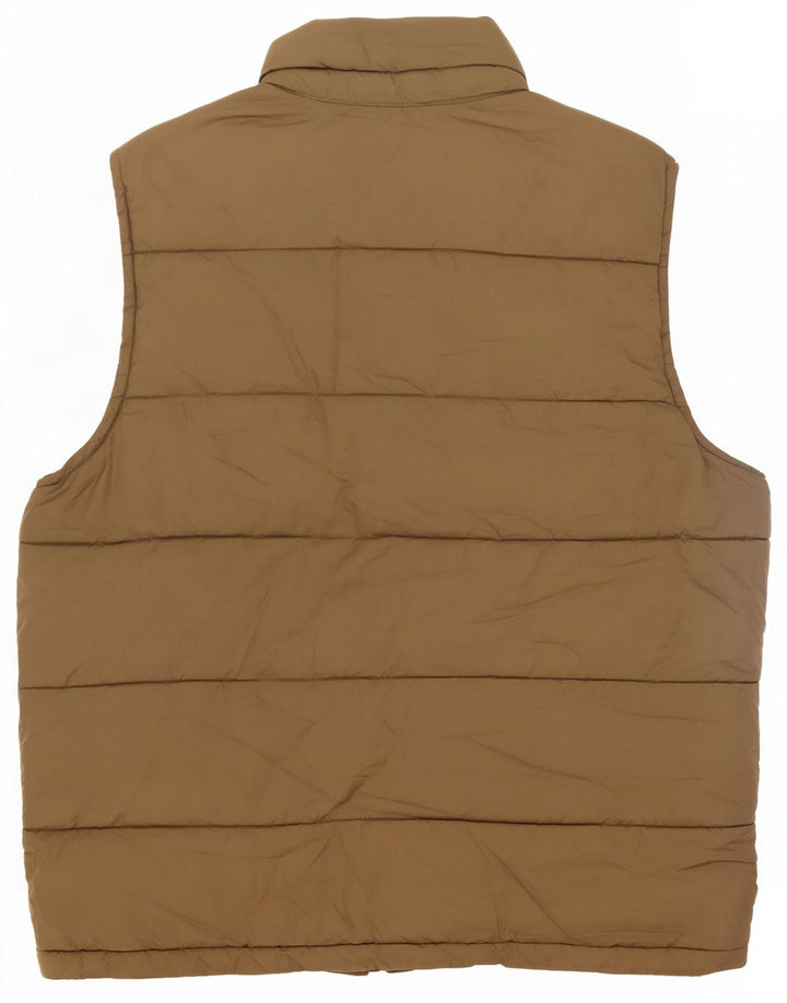 Gilet imbottito da uomo Gap UK 38 medio poliestere kaki