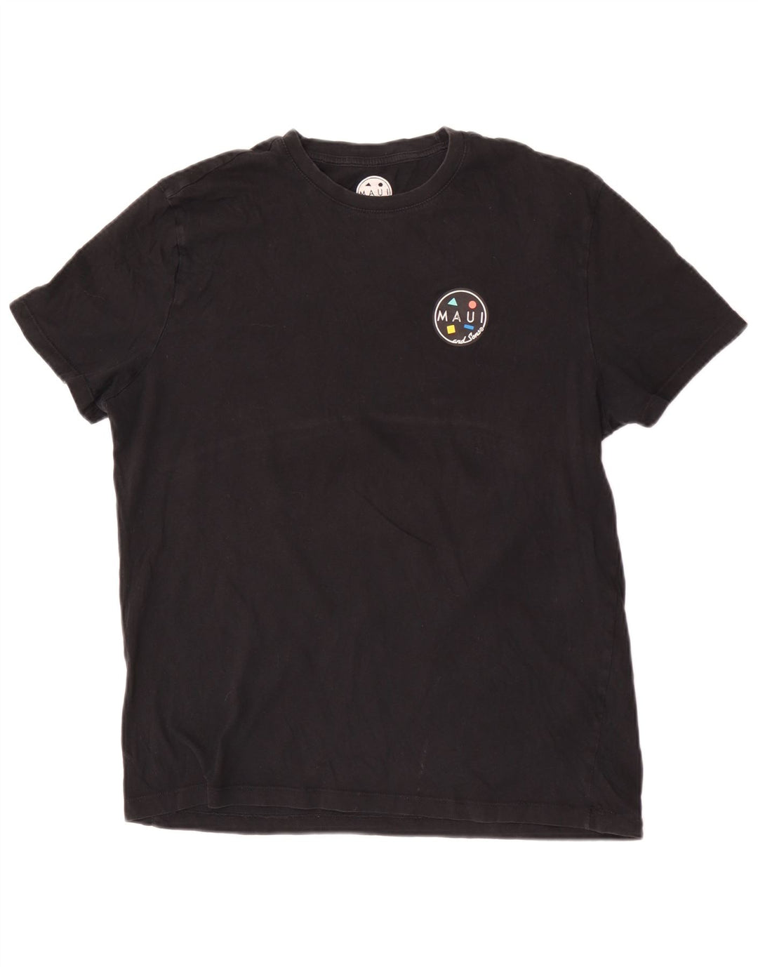 T-shirt grafica da uomo Maui and Sons, grande, nera