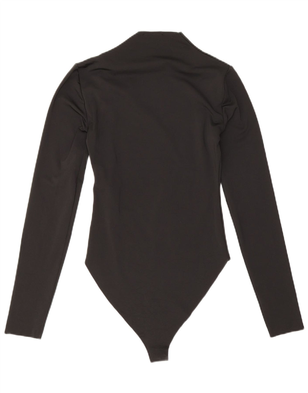 Body a maniche lunghe da donna Zara UK 8 piccolo poliestere nero