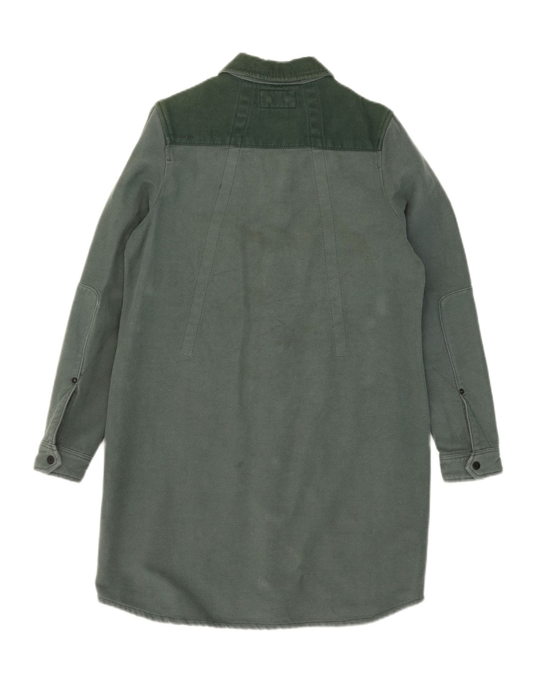 Camicia in denim da uomo G-Star piccola in cotone verde