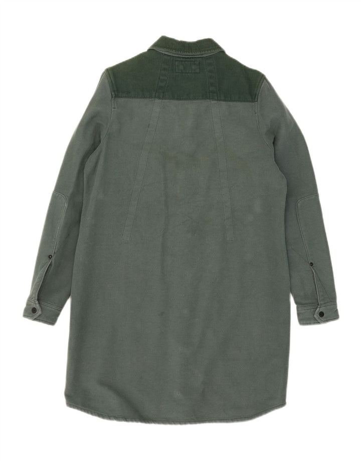 Camicia in denim da uomo G-Star piccola in cotone verde