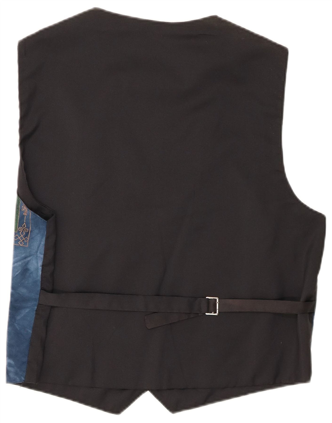 Gilet da uomo in mosaico grande patchwork multicolore