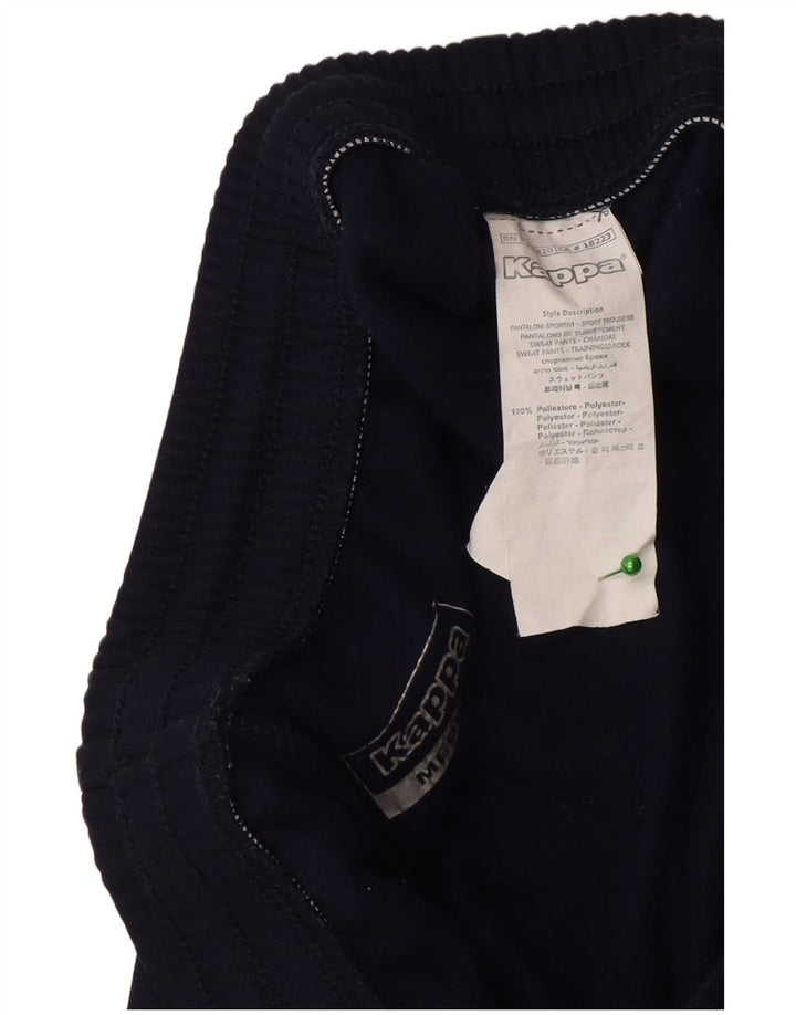 Pantaloni da tuta Kappa Capri da uomo, colore blu navy medio, in poliestere