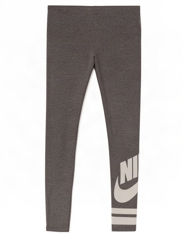 Leggings grafici Nike per ragazze 12-13 anni, grandi, grigi, sportivi